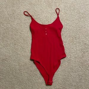 Red Bodysuit